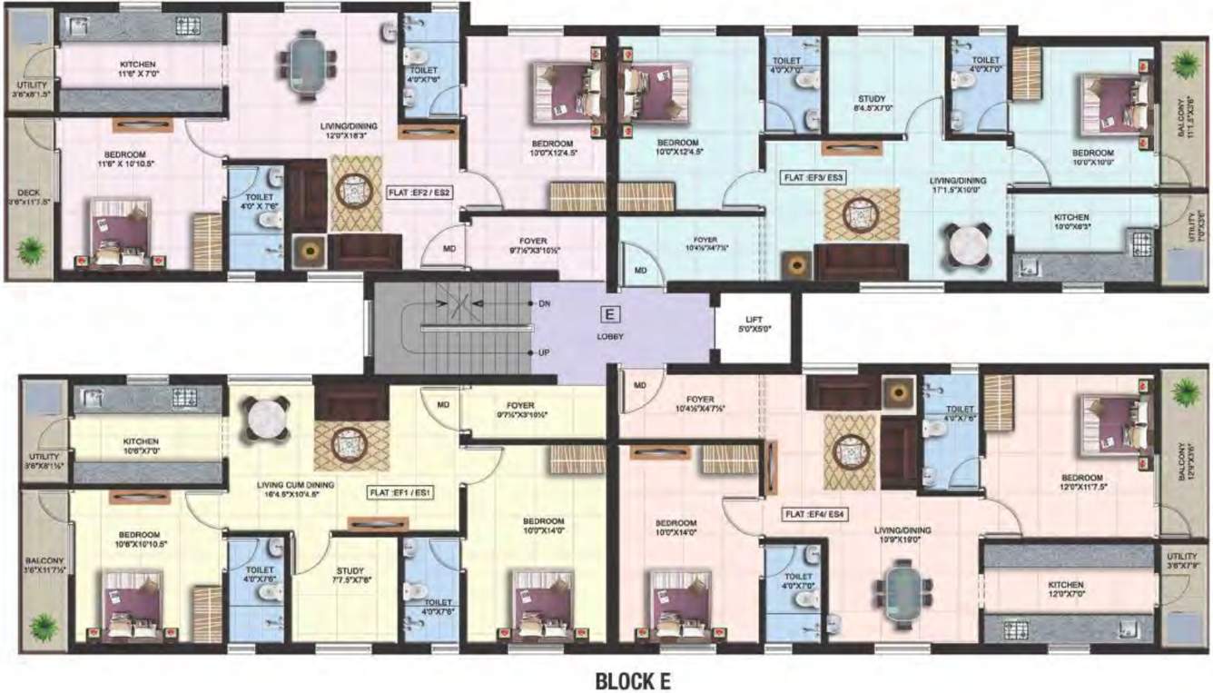 Images for Cluster Plan of Colorhomes Castle