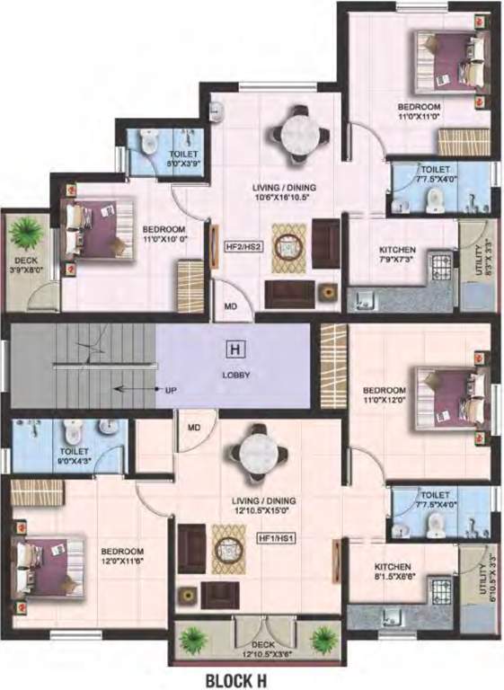 Images for Cluster Plan of Colorhomes Castle