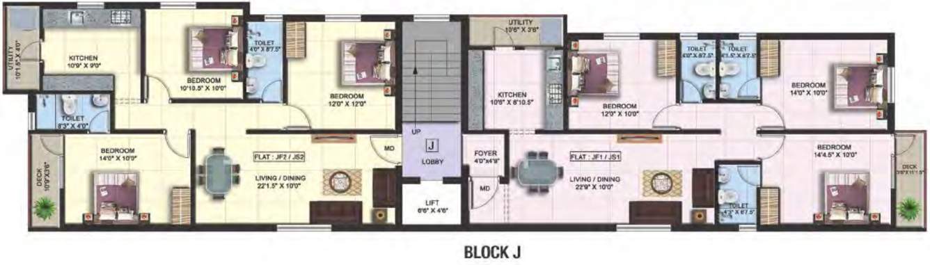 Images for Cluster Plan of Colorhomes Castle