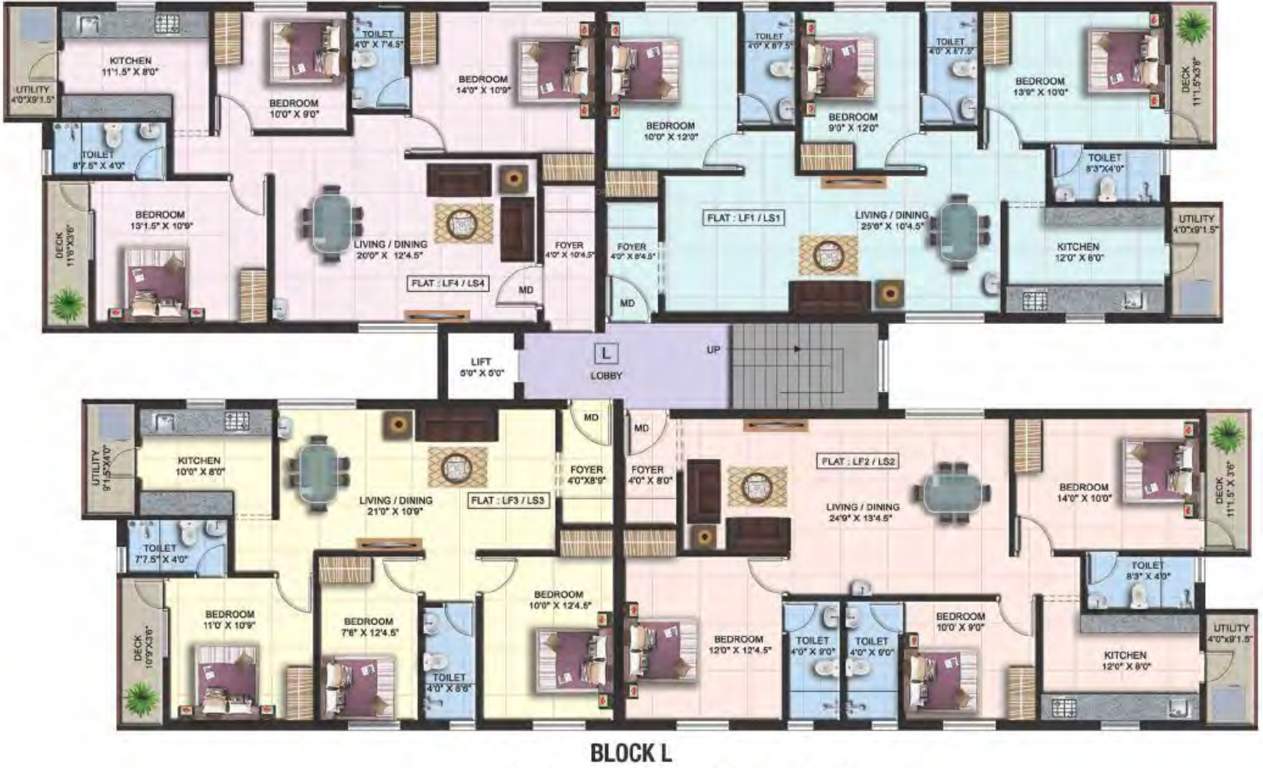 Images for Cluster Plan of Colorhomes Castle