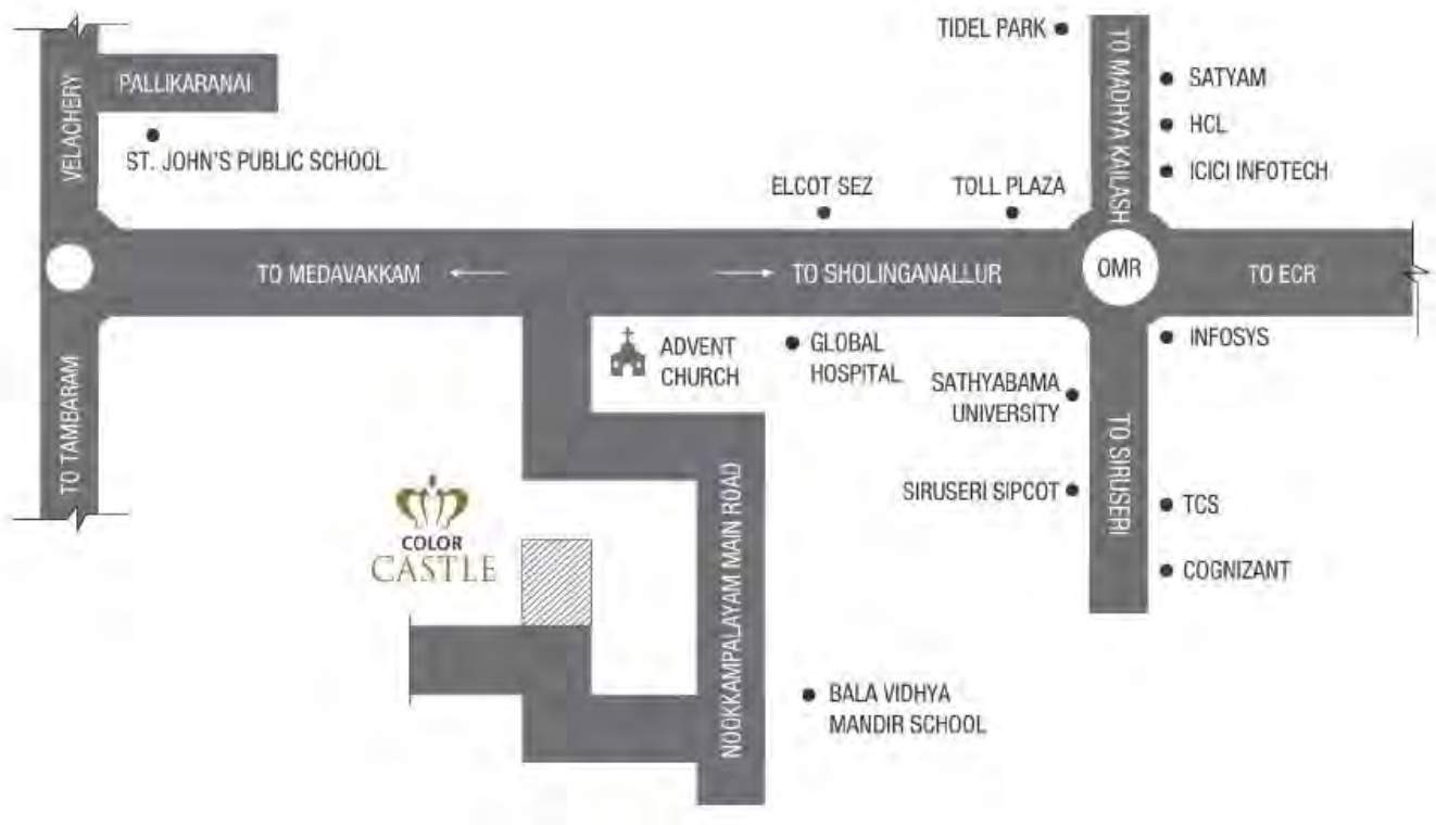 Images for Location Plan of Colorhomes Castle