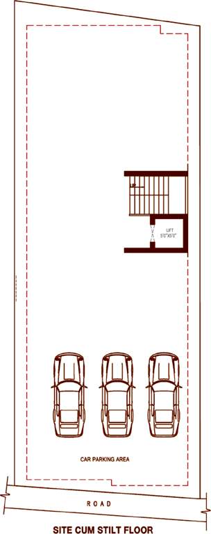 Images for Cluster Plan of Colorhomes Abhishekh