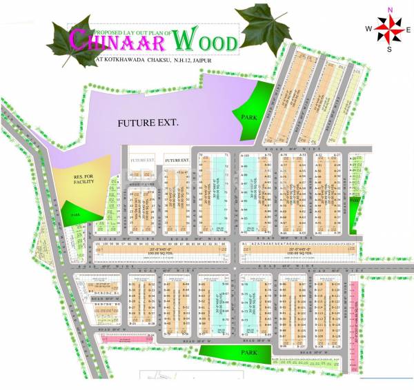 Images for Layout Plan of Shree Mangalam Chinar wood