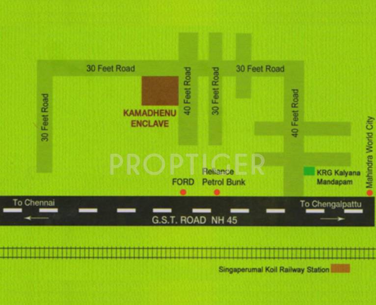 Images for Location Plan of JHL Kamadhenu Enclave