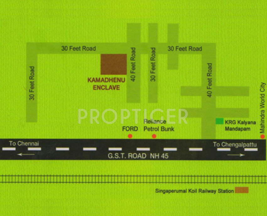 Images for Location Plan of JHL Kamadhenu Enclave