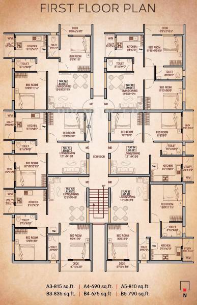 Images for Cluster Plan of Oyester Buvanam