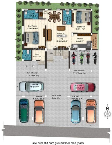 Images for Cluster Plan of Sai Foundations Amartya