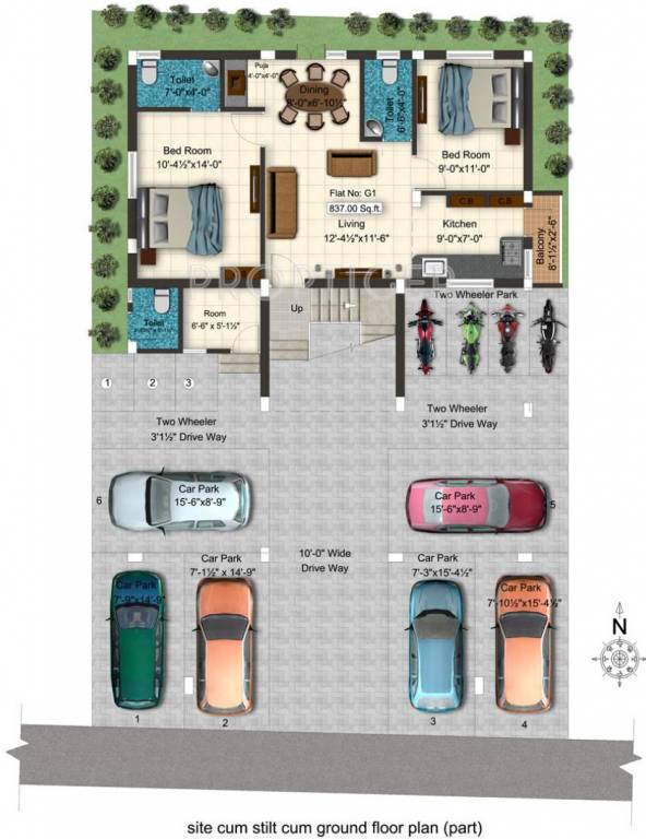 Images for Cluster Plan of Sai Foundations Amartya