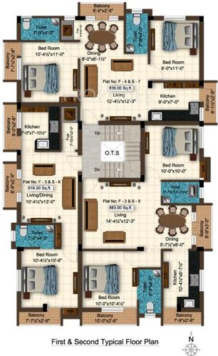 Images for Cluster Plan of Sai Foundations Amartya
