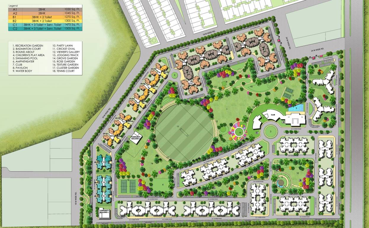Images for Master Plan of Lotus Parkscape