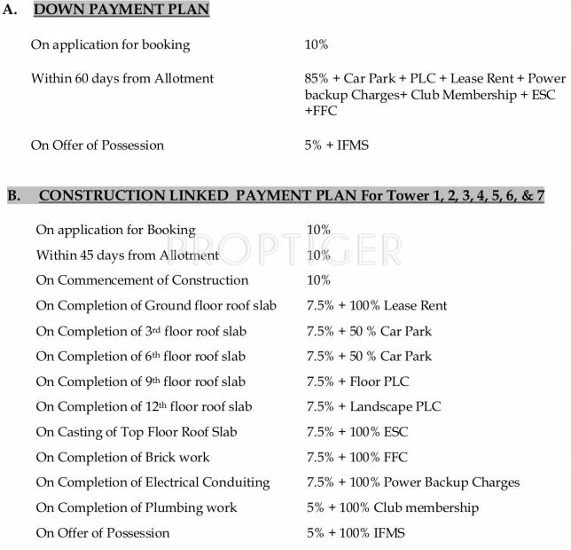 Images for Payment Plan of Lotus Parkscape