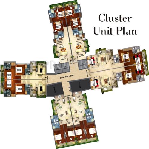  la-casa Images for Cluster Plan of Adwik La Casa