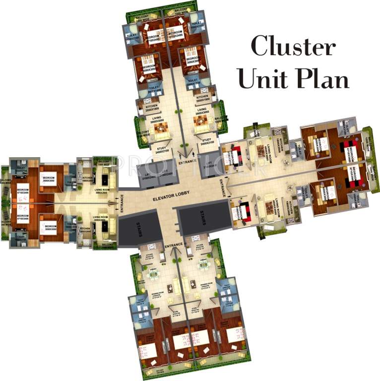  la casa Images for Cluster Plan of Adwik La Casa