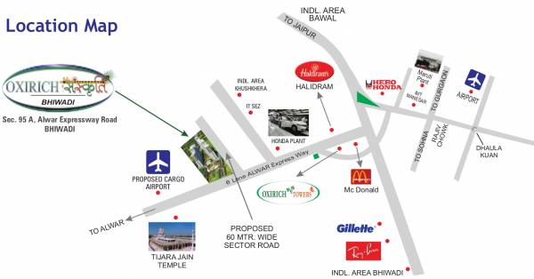 Images for Location Plan of Oxirich Sanskriti