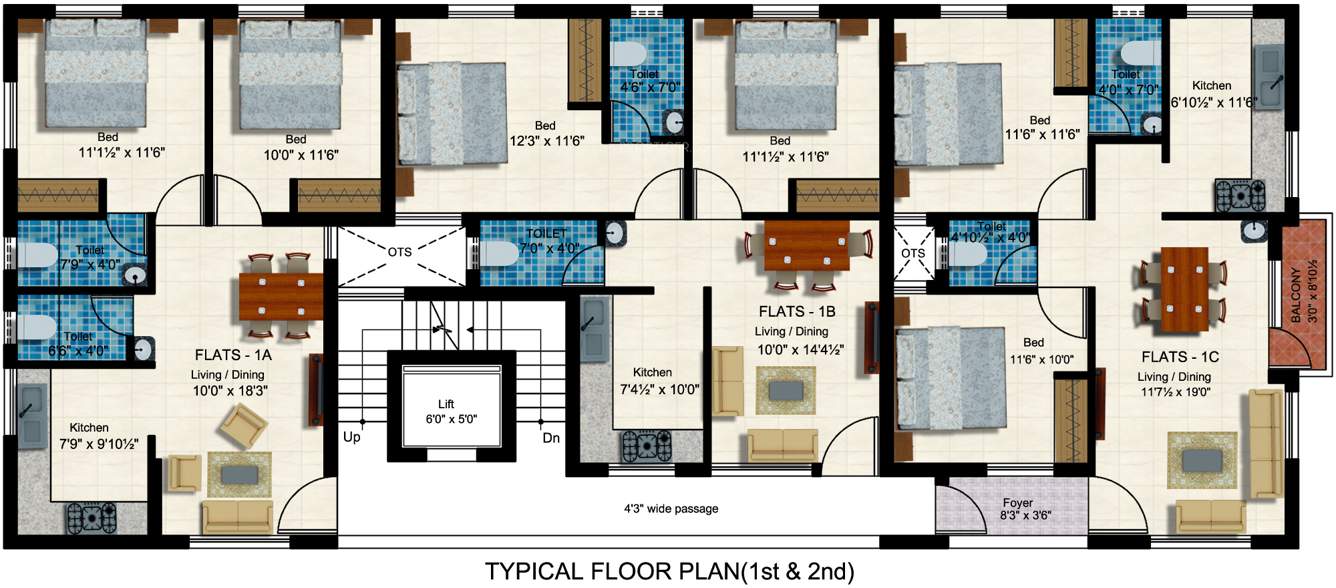 Images for Cluster Plan of Arka Tulip