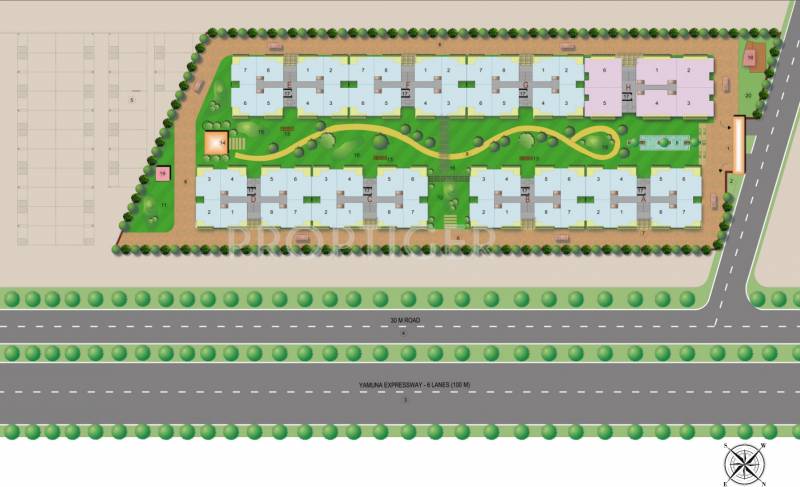  tech-zone-residency Images for Site Plan of HBA Tech Zone Residency