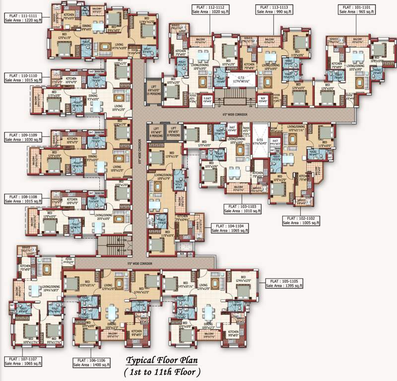 Images for Cluster Plan of Sri Maple Wood