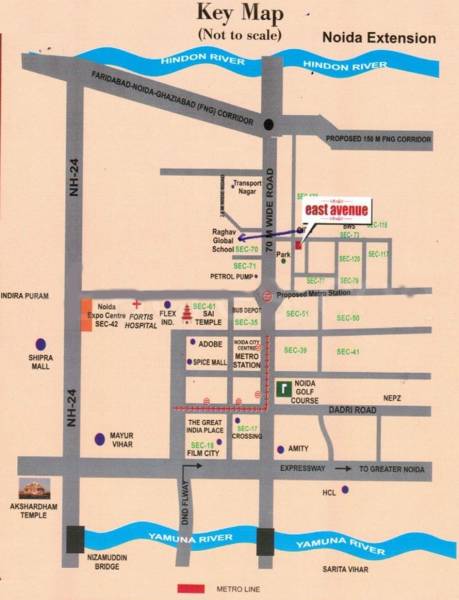 Images for Location Plan of Uday East Avenue