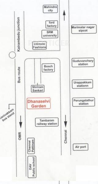 Images for Location Plan of Dhanam Green Villas