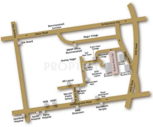 Images for Location Plan of Radiant Silver Oak silver-oak Images for Location Plan of Radiant Silver Oak