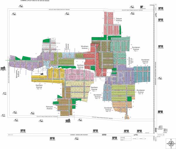 Images for Layout Plan of My PropTree Santham Avenue 3