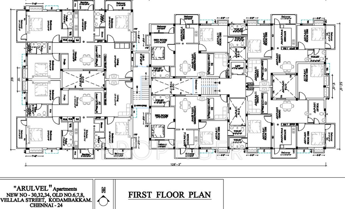 Images for Cluster Plan of Chozha Arul Vel