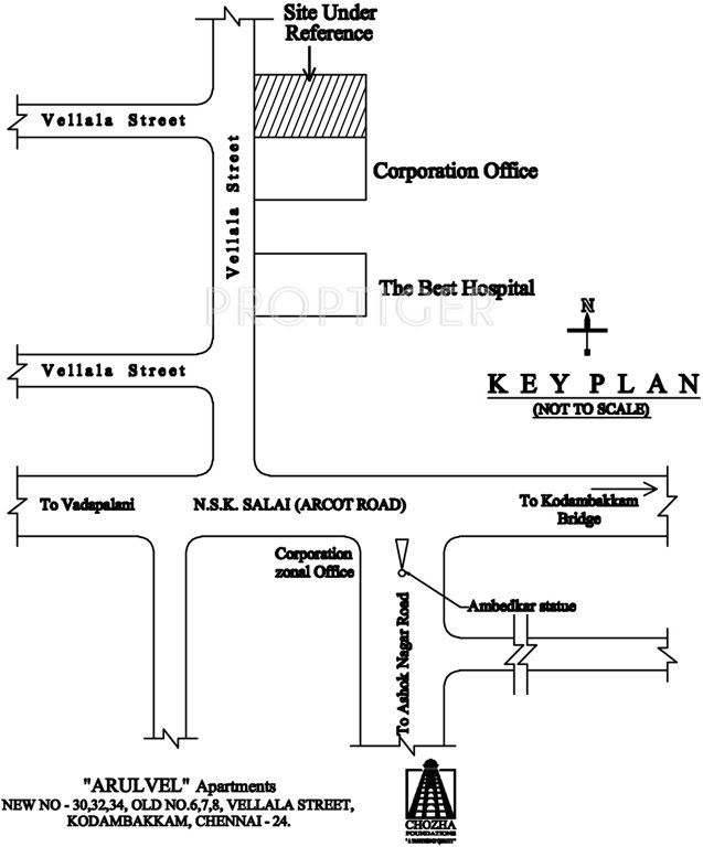 Images for Location Plan of Chozha Arul Vel