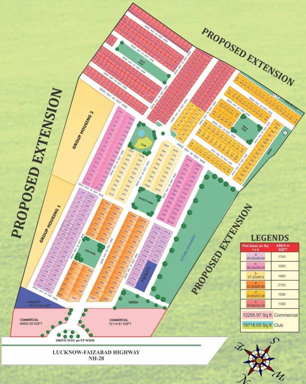 Images for Layout Plan of Kanchhal Valencia Garden