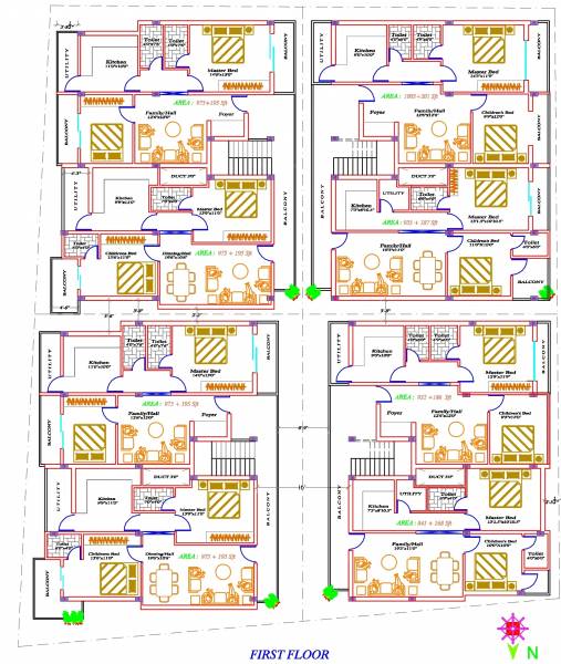 Images for Cluster Plan of Icons La Silver Green