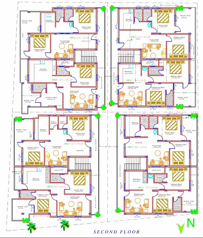 Images for Cluster Plan of Icons La Silver Green
