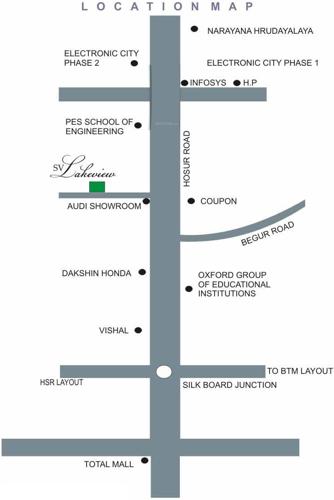 Images for Location Plan of SV INFRA Lakeview lakeview Images for Location Plan of SV INFRA Lakeview