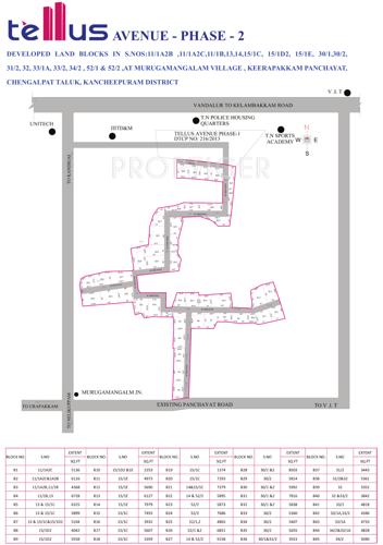  avenue Images for Layout Plan of Tellus Avenue