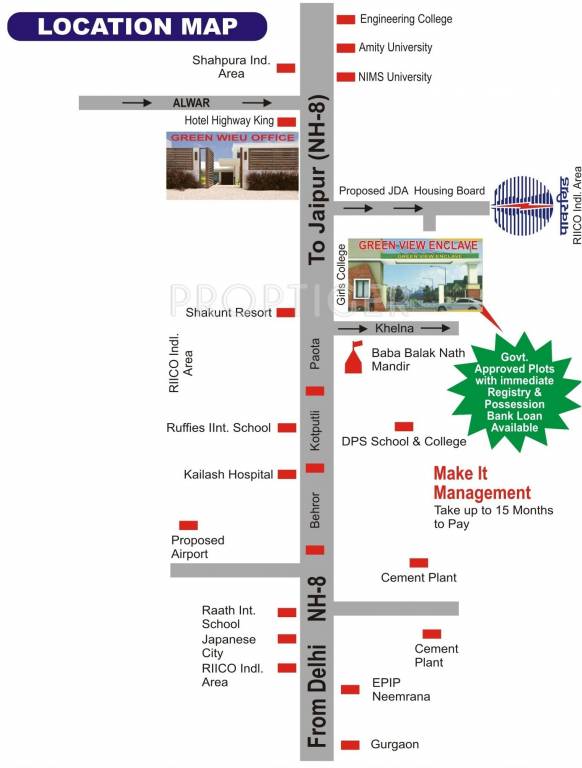 Images for Location Plan of Goyal Green View Enclave