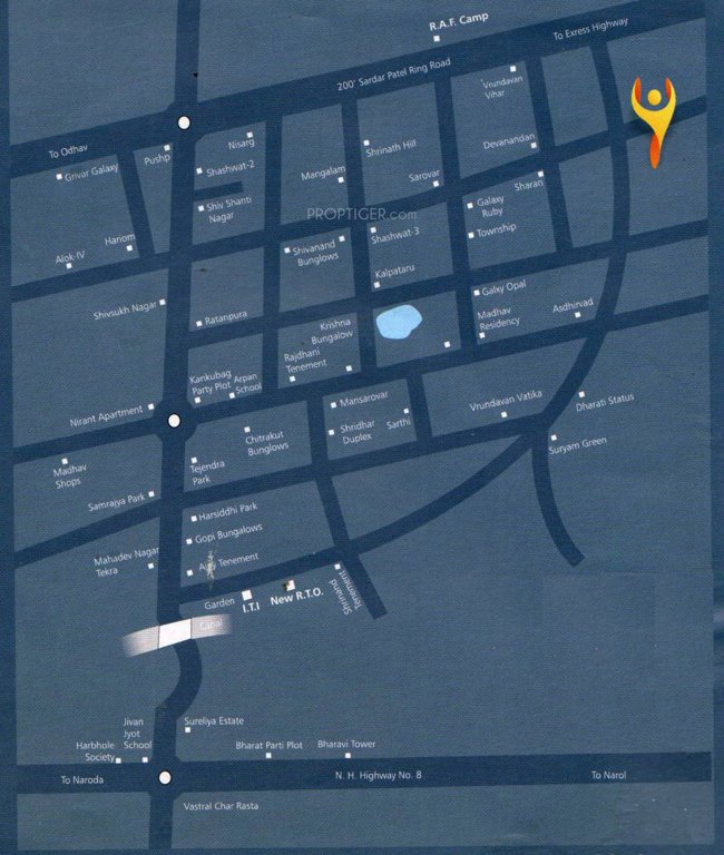 Images for Location Plan of Sahajanand Pride