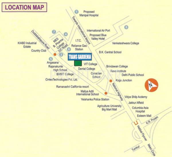 Images for Location Plan of Transcity Trans Gardenia