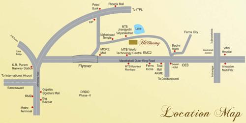  harmony Images for Location Plan of Sai Krupa Harmony