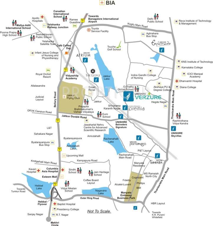  verzure Images for Location Plan of Unishire Verzure