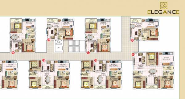  elegance Cluster Plan