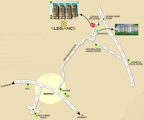  elegance Location Plan