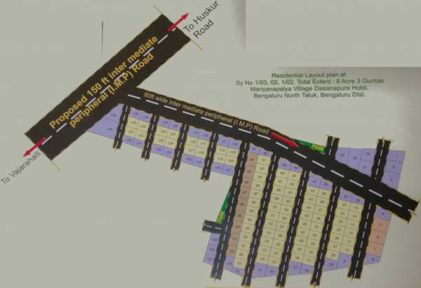 Images for Layout Plan of Sidma Aniketana Layout