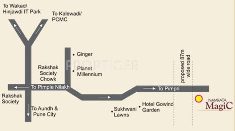 Images for Location Plan of Namrata Group Magic