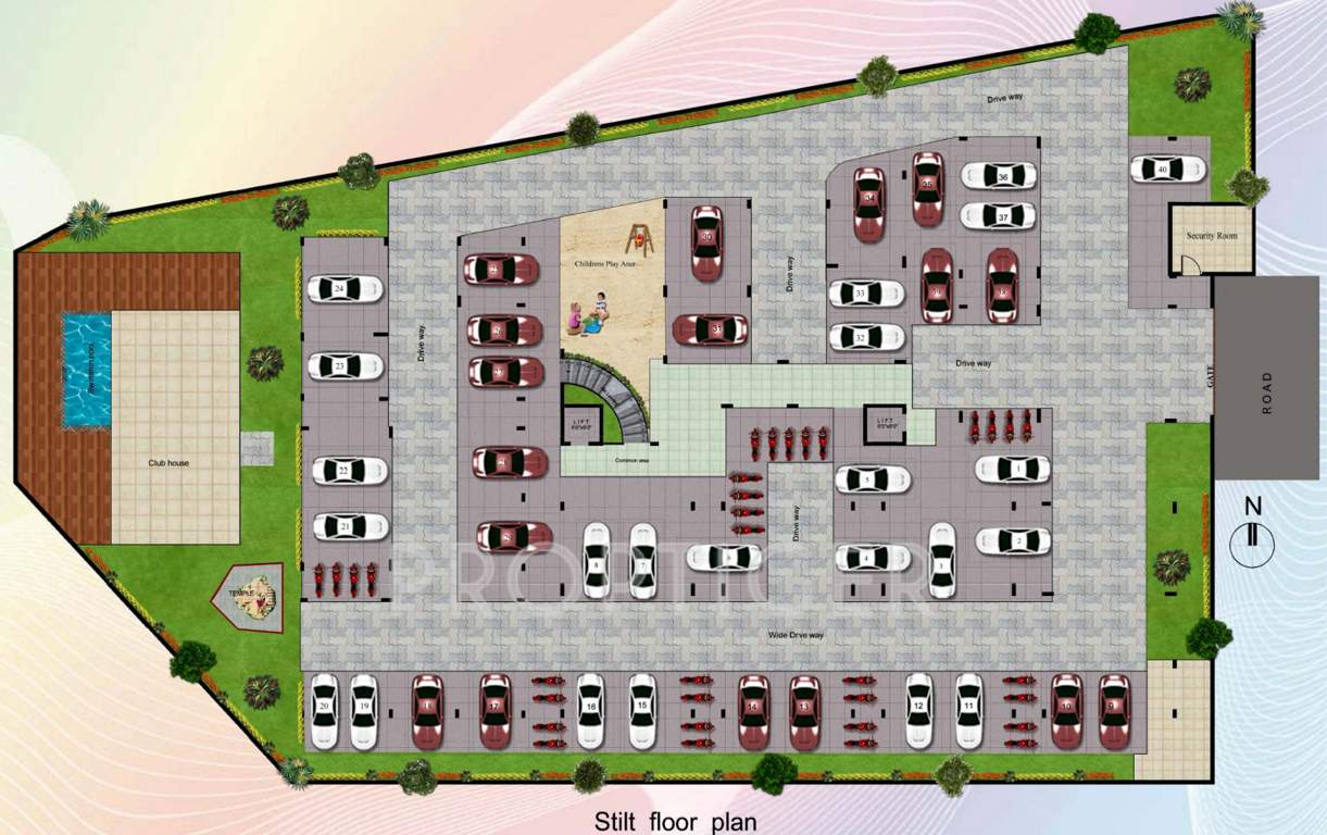 Images for Cluster Plan of GSV Swarna Meenakshi Pride