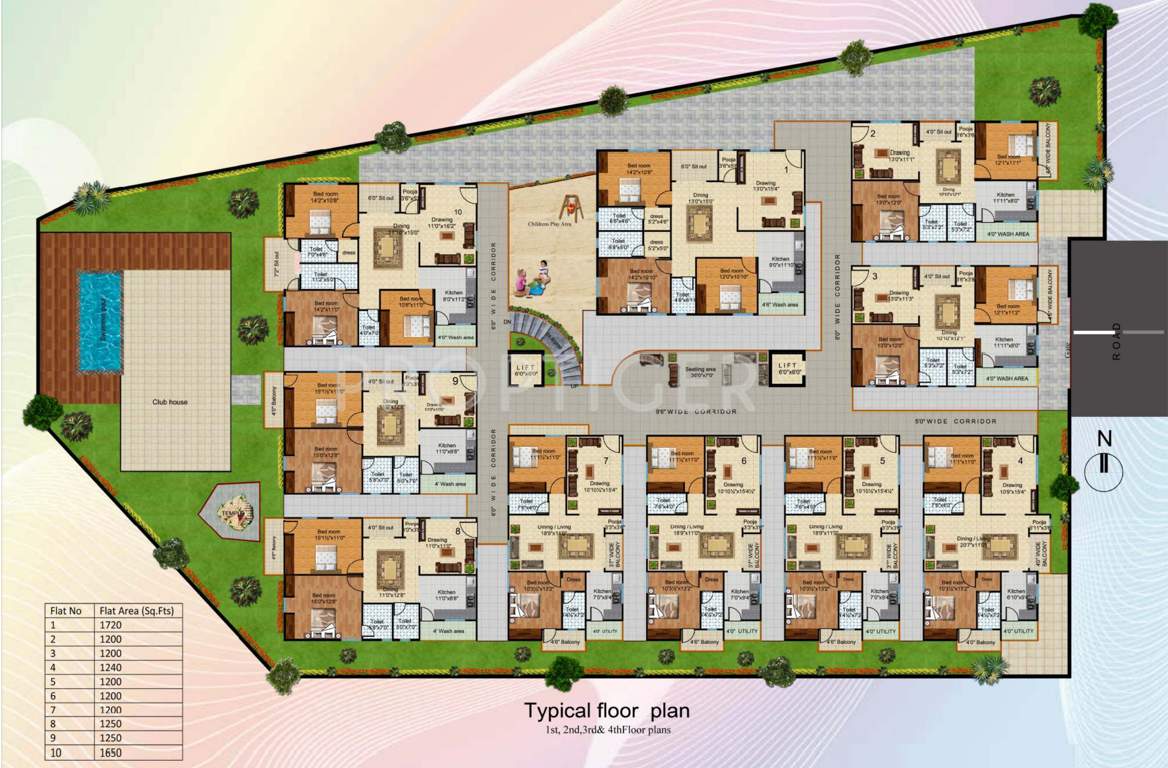 Images for Cluster Plan of GSV Swarna Meenakshi Pride