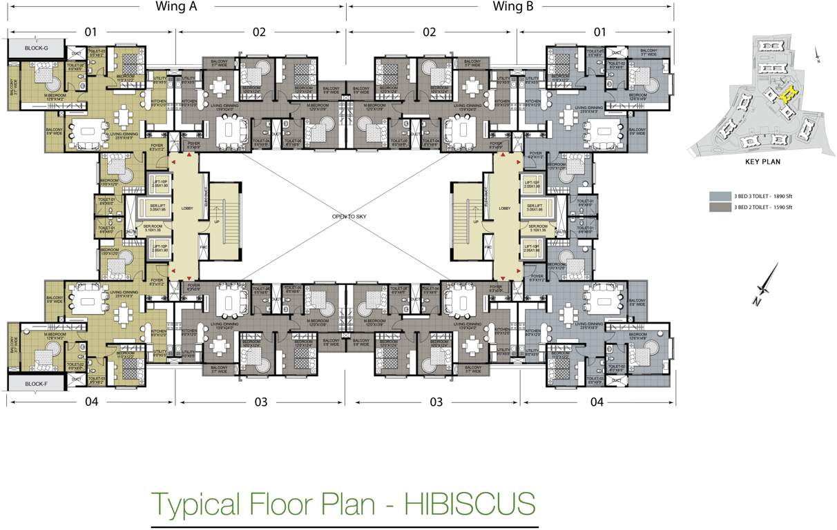  greenage Images for Cluster Plan of Salarpuria Sattva Greenage