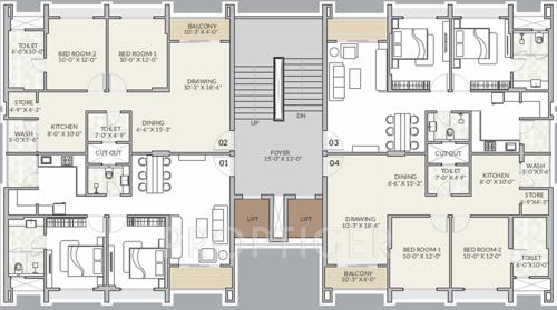 Images for Cluster Plan of Radhe Radiance Residency