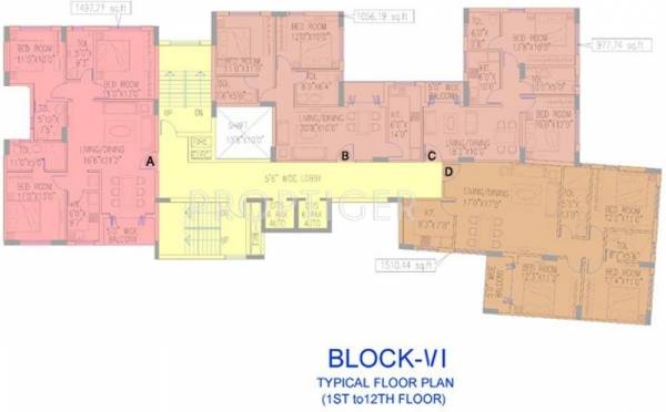  clubtown-heights Block 6 Cluster Plan