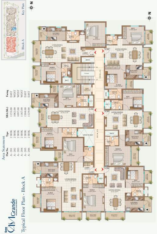 Images for Cluster Plan of Sree Properties Casa Grande