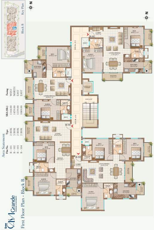 Images for Cluster Plan of Sree Properties Casa Grande