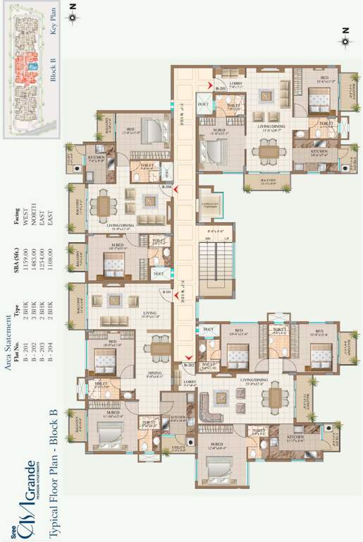 Images for Cluster Plan of Sree Properties Casa Grande
