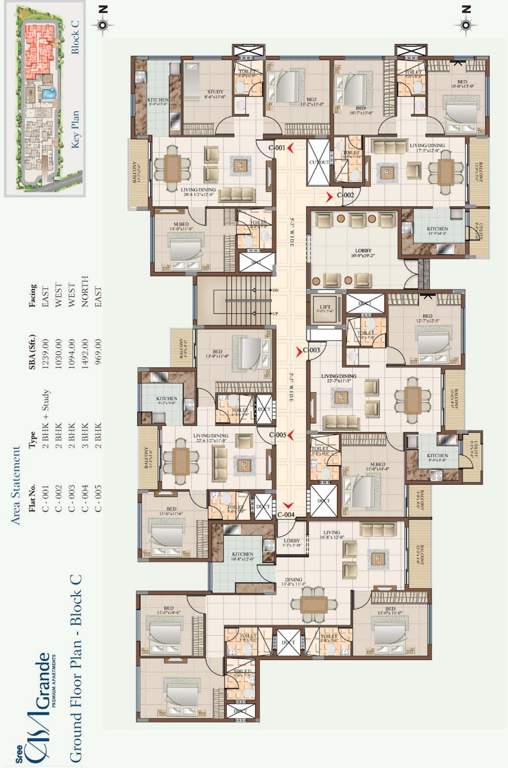 Images for Cluster Plan of Sree Properties Casa Grande